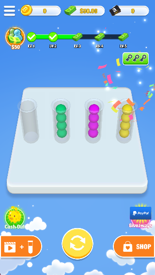 彩色冒泡排序3D v1.0.0 安卓版 1