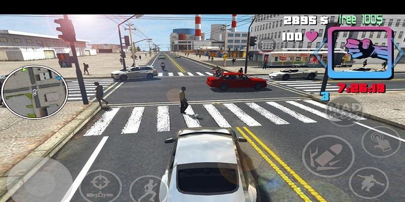 瘋狂犯罪城鎮(zhèn)戰(zhàn)爭雙島 v1.2 安卓版 1