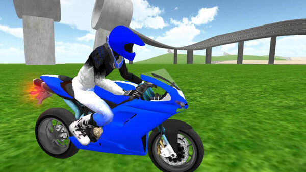 3d特技摩托車比賽 v1.03 安卓版 0