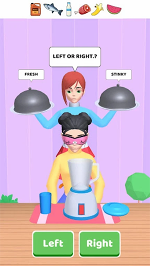左或右食物惡作劇 v2.2.0 最新版 1