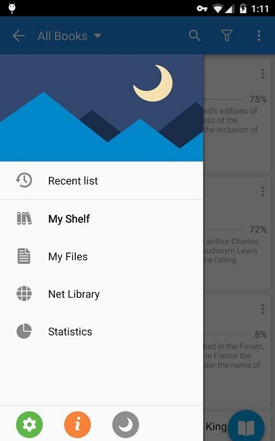 靜讀天下專業(yè)版修改版(moon reader pro) v10.1 安卓版 1