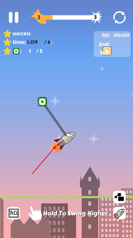 擺動導(dǎo)彈 v1.0.0 安卓版 0