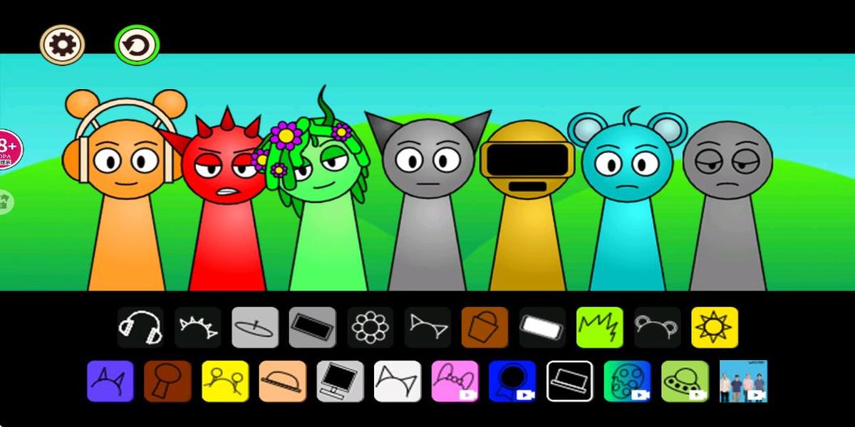 節(jié)奏sprunki全模組 v2.0 安卓版 1