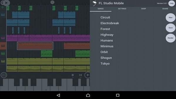 水果fl studio mobile 安卓漢化版 v4.7.7中文最新版 1