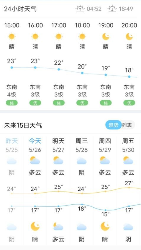 预报天气预报 v7.1.00