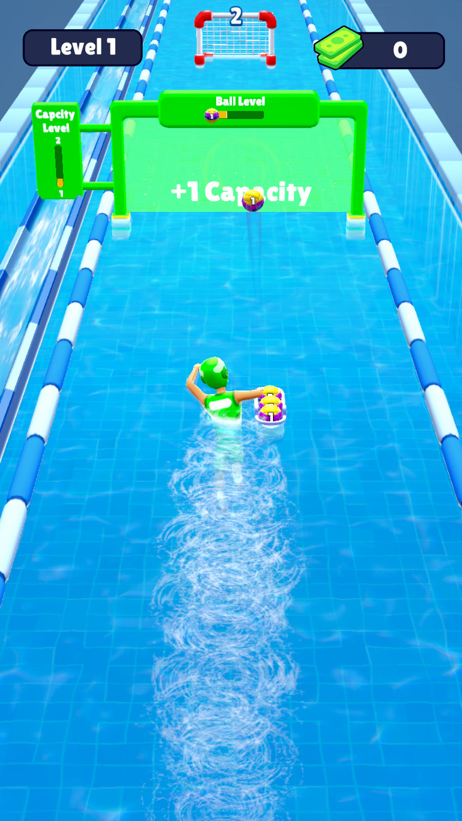水球投擲跑 v0.1 安卓版 1