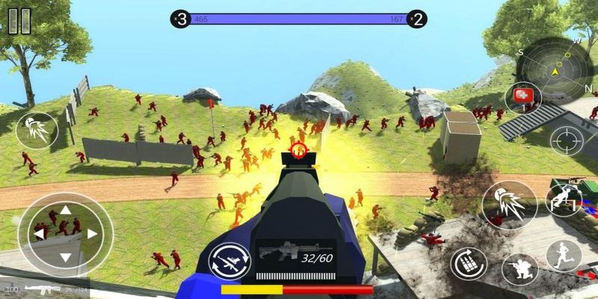 紅藍戰(zhàn)爭模擬 v1.0 安卓版 1