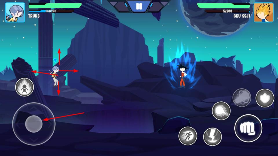 火柴人龍珠Z戰(zhàn)士 v1.1 安卓版 2