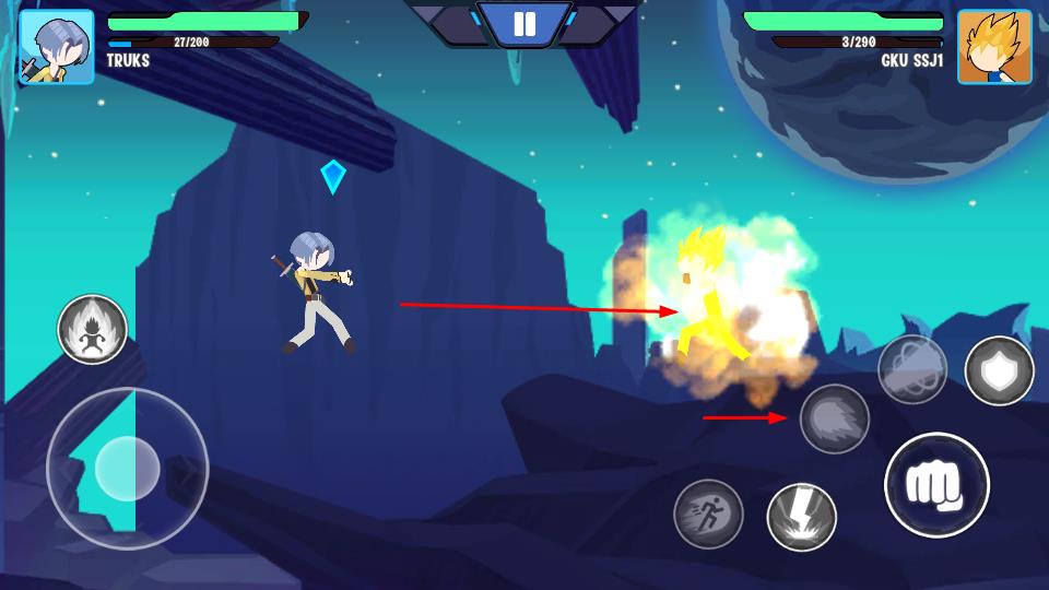 火柴人龍珠Z戰(zhàn)士 v1.1 安卓版 3