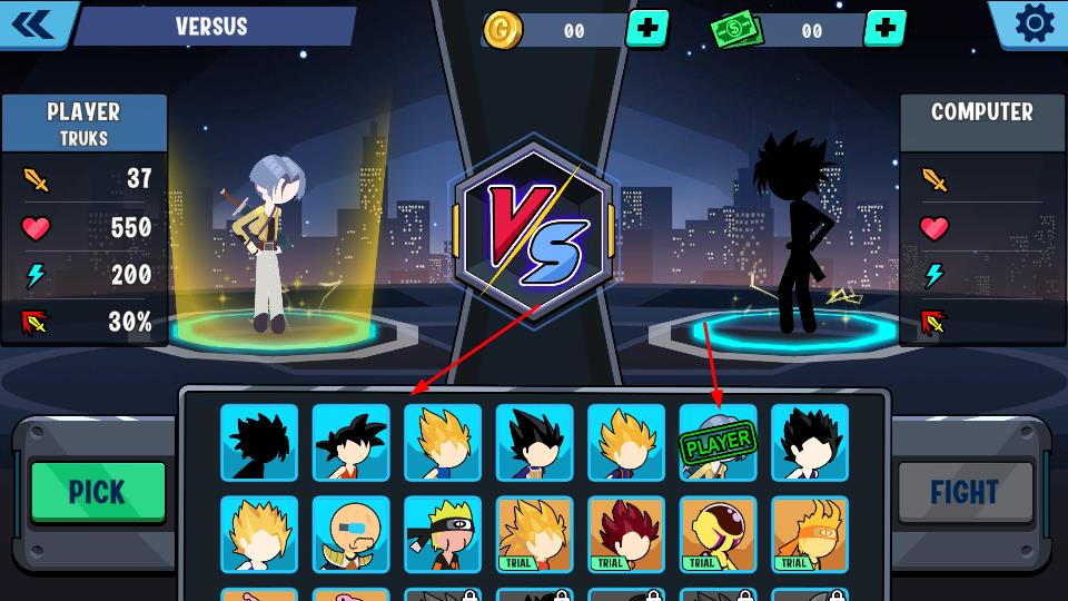 火柴人龍珠Z戰(zhàn)士 v1.1 安卓版 0