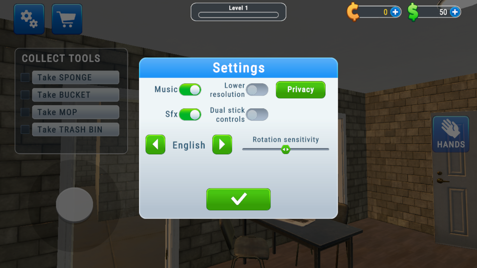 房屋清潔工游戲 v0.0.8 安卓版 2