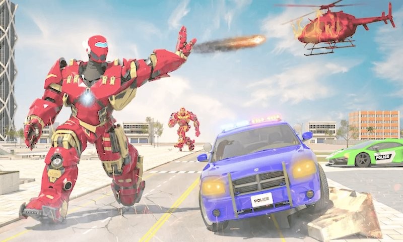 機甲飛行戰(zhàn)機游戲 v1.0.2 安卓版 1