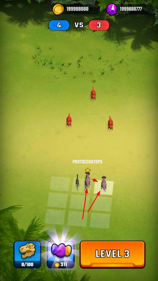 恐龍大戰(zhàn)侏羅紀戰(zhàn)爭手機版 v1.2.16 安卓版 3