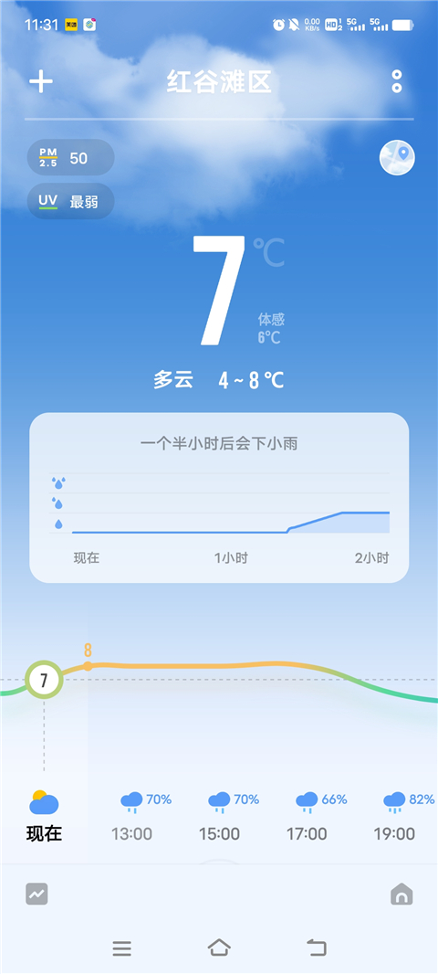 vivo手機(jī)自帶天氣軟件 v8.2.3.02安卓最新版 3