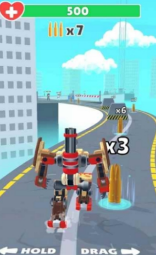 機(jī)器人跑酷射擊 v0.0.4 安卓版 2