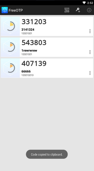 freeotp手機(jī)最新版 v2.0.5安卓版 0