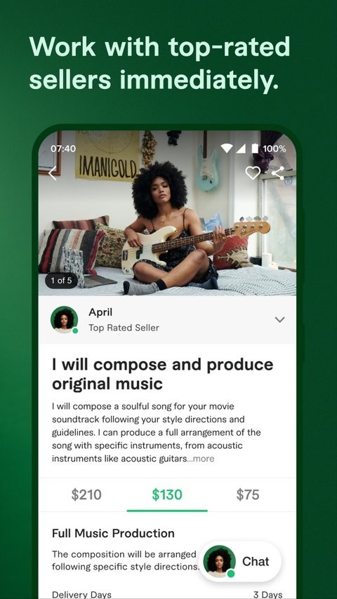fiverr中文版 v4.2.3.1 安卓版 0