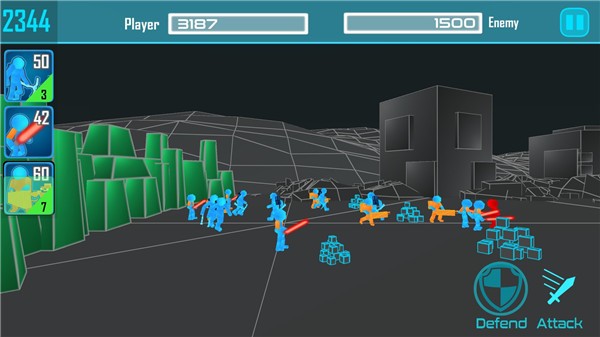 火柴人霓虹戰(zhàn)爭(zhēng)無限金幣 v1.08 安卓版 3