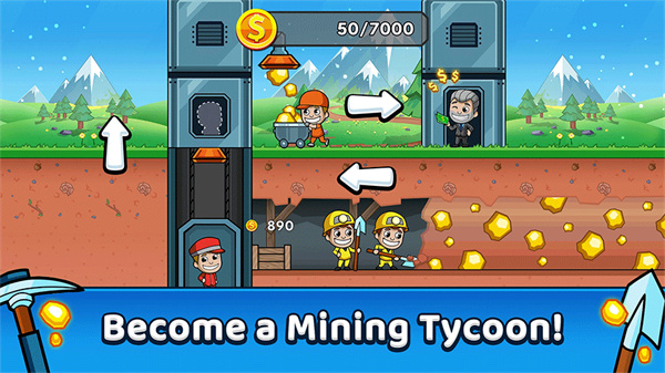 采礦大亨掘金之旅最新官方版(Idle Miner) v5.26.0安卓版 3