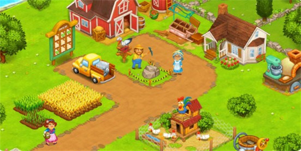 農(nóng)場小鎮(zhèn)無限金幣鉆石版 v4.51 2