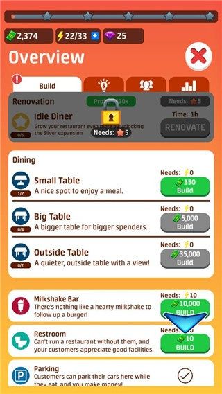 空閑餐廳大亨金幣不減 v1.17.5 1