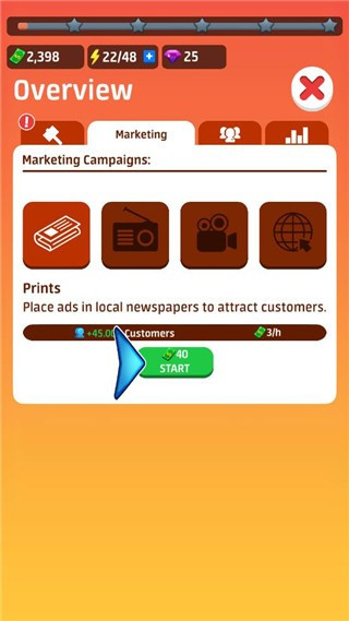 空閑餐廳大亨金幣不減 v1.17.5 2