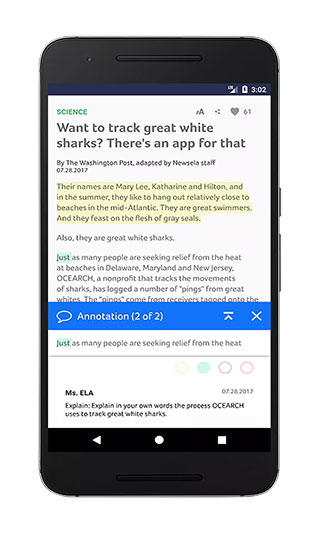 Newsela app(英語(yǔ)閱讀) v1.4.7 安卓版 1