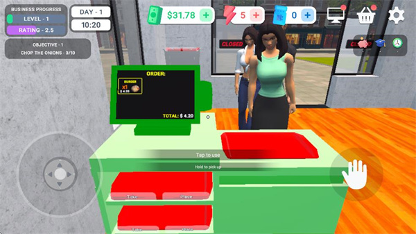我的漢堡店模擬器 v0.2 0