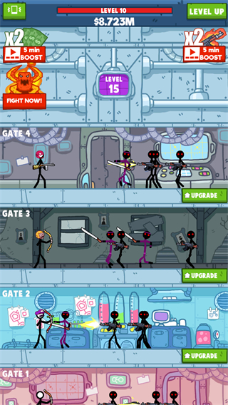 放置火柴人免廣告版 v1.0.0 3