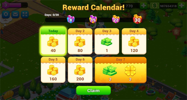 農(nóng)場城市無限金幣鉆石版 v2.10.37 3