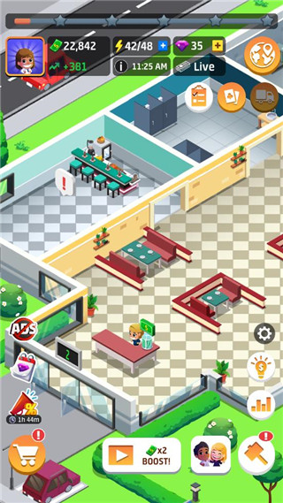 空閑餐廳大亨修改版中文 v1.48.0 2