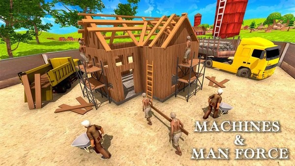 木屋建造模拟器游戏(Wood House Construction) v1.8 安卓版2