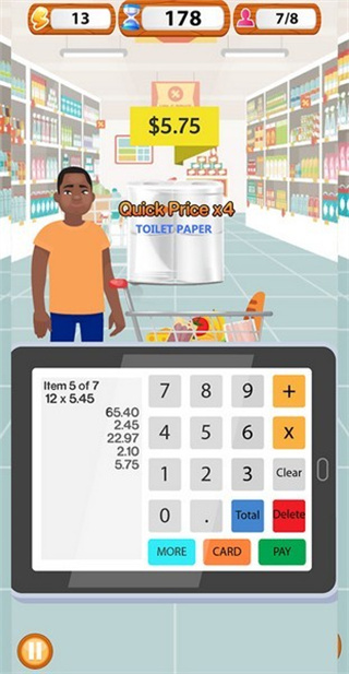 超市收銀員模擬器游戲無廣告 v2.1.6 1