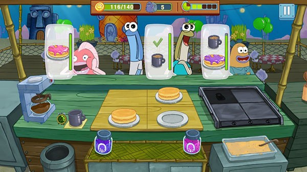 海綿寶寶大鬧蟹堡王無限金幣鉆石版 v5.6.5 3