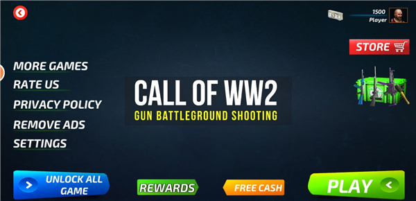 二戰(zhàn)射擊戰(zhàn)場(chǎng)內(nèi)置菜單 v1.02 1