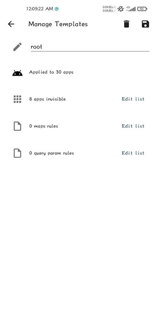 隐藏应用列表模块 v3.6.12