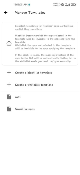 隐藏应用列表模块 v3.6.13