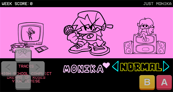 fnf决战莫妮卡 v1.01