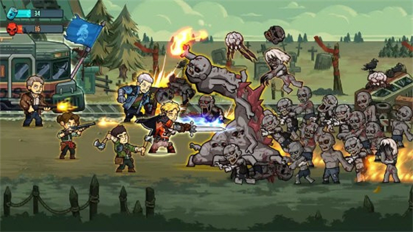 僵尸战争死亡之路内置菜单 v1.1.1211