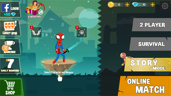 火柴人格斗进化2.0手机版 v1.2.133