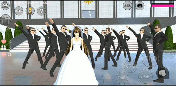 樱花校园模拟器大更新英文版 v1.047.03 安卓版0