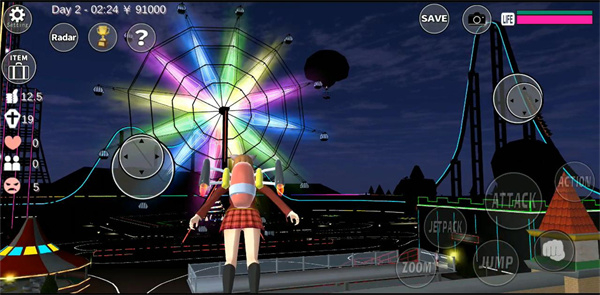 樱花校园模拟器大更新英文版 v1.047.03 安卓版2